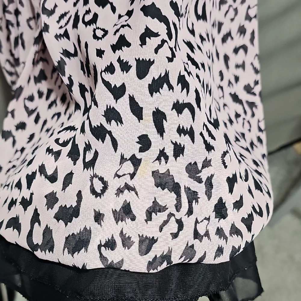 Rue21 Pink and Black Leopard-Print Tank Dress - Picture 3 of 6
